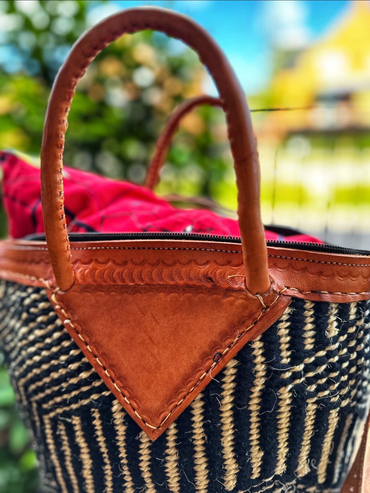 Zanzi basket bag