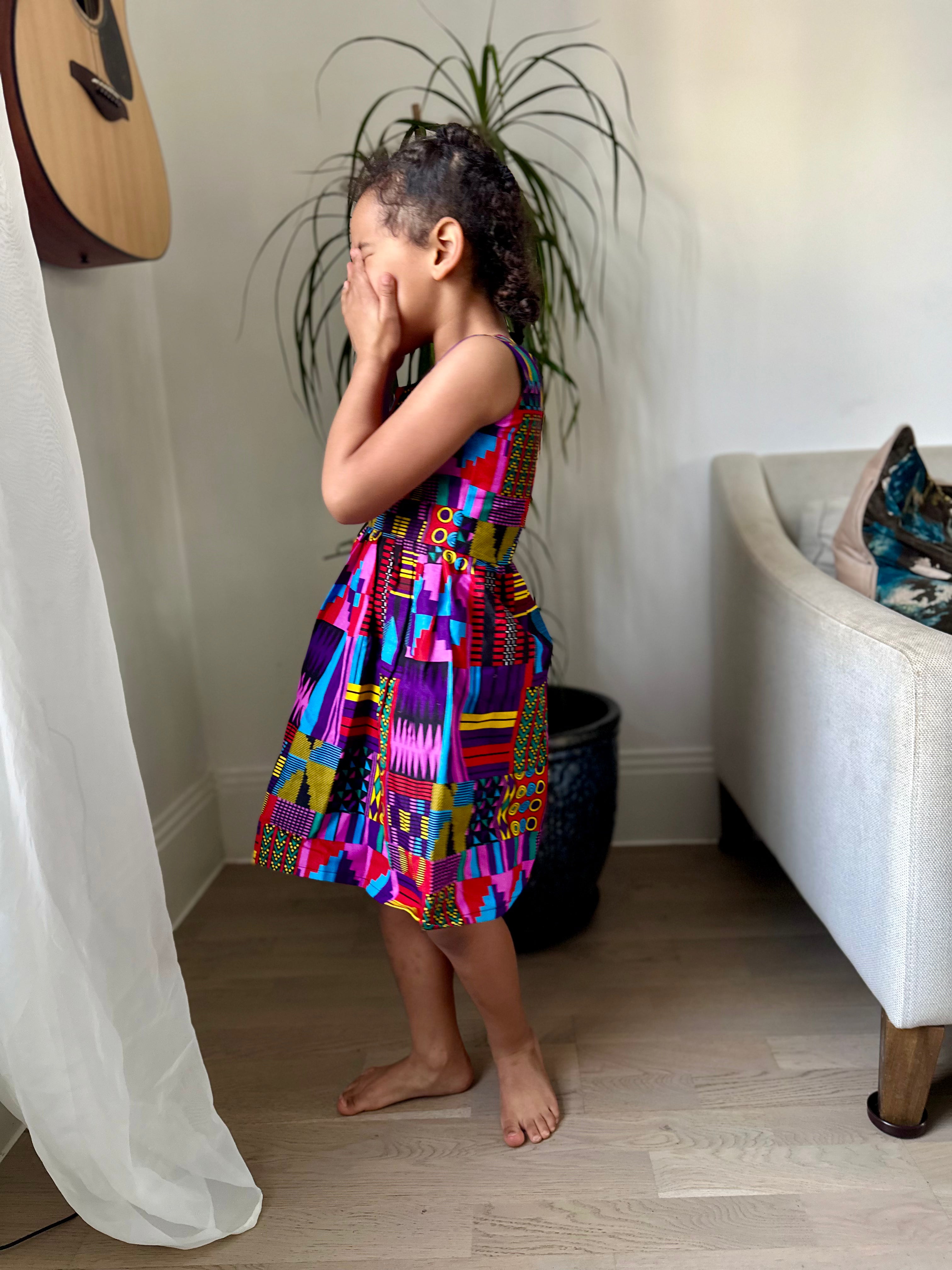 Lulu kitenge dress