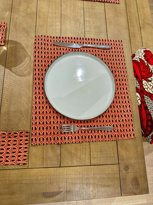 Chiluba placemats