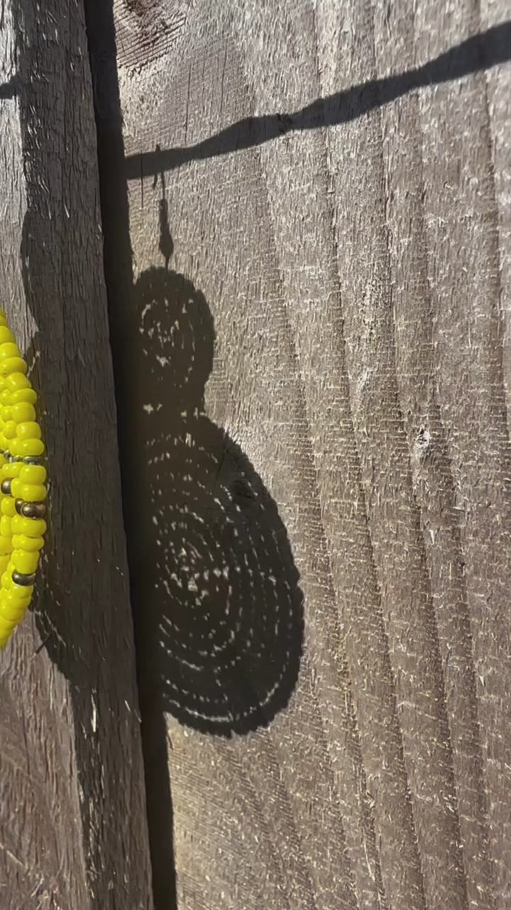 Golden kalahari spirals